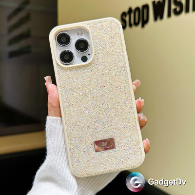 38621  iPhone 17Pro защитная крышка-чехол Swarovski 