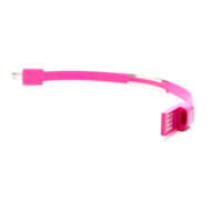 7668 Кабель micro USB-браслет 200mm (розовый)
