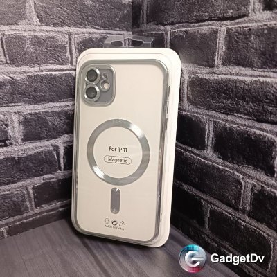 22045  iPhone 11 защитная крышка-чехол, с окантовкой магнит.