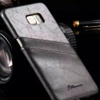 9441 Galaxy S6 Защитная крышка кожаная (черный)
