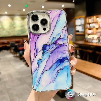 23599 Защитная крышка iPhone 15 мрамор