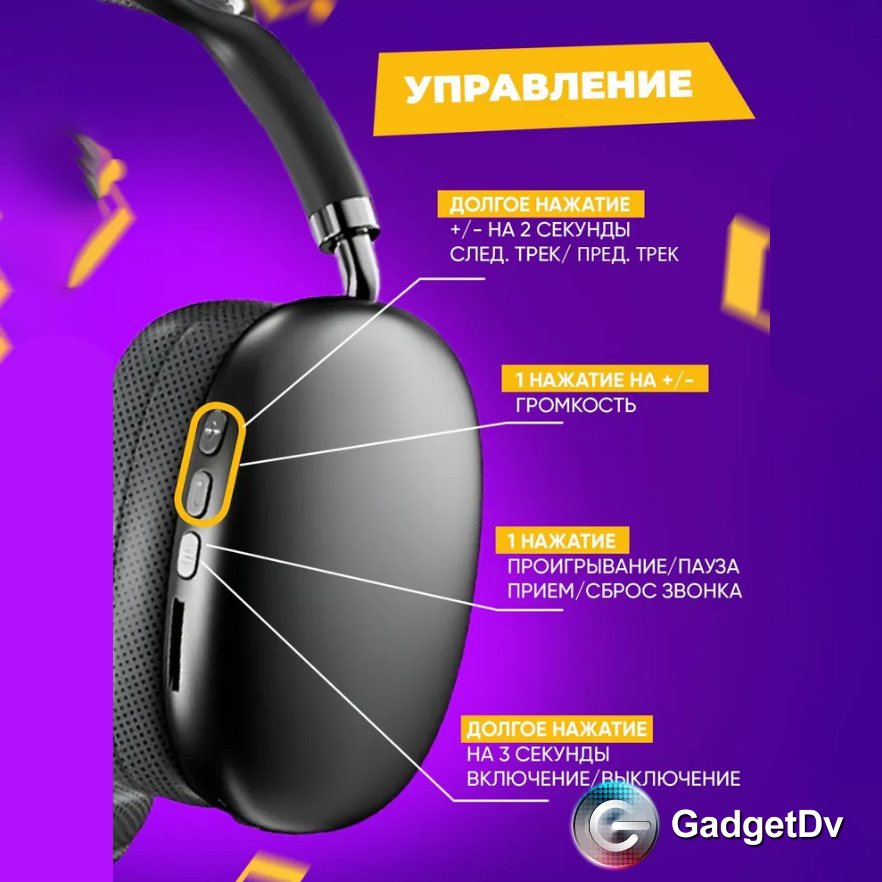 27084 Наушники Bluetooth Borofon BO22
