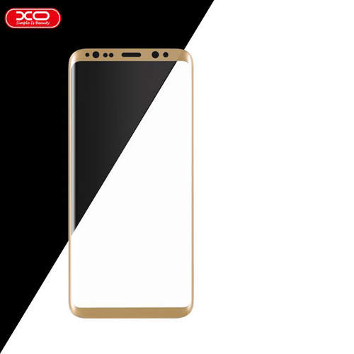 1623 Защитное стекло Samsung S8 0.26mm XO (золото)