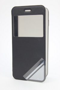 17-969  iPhone6+ Чехол-книжка (черный)
