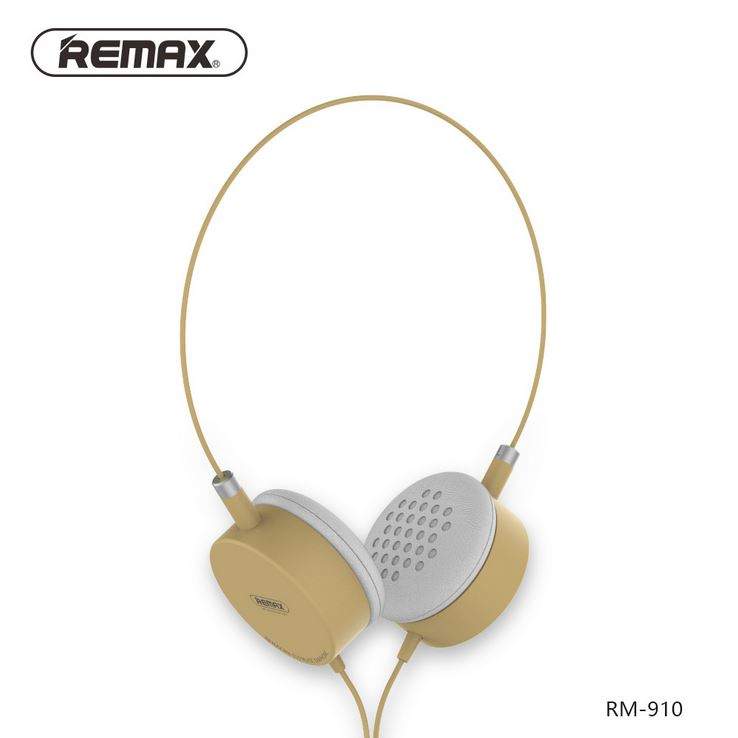 Наушники Remax RM-910 (желтый)