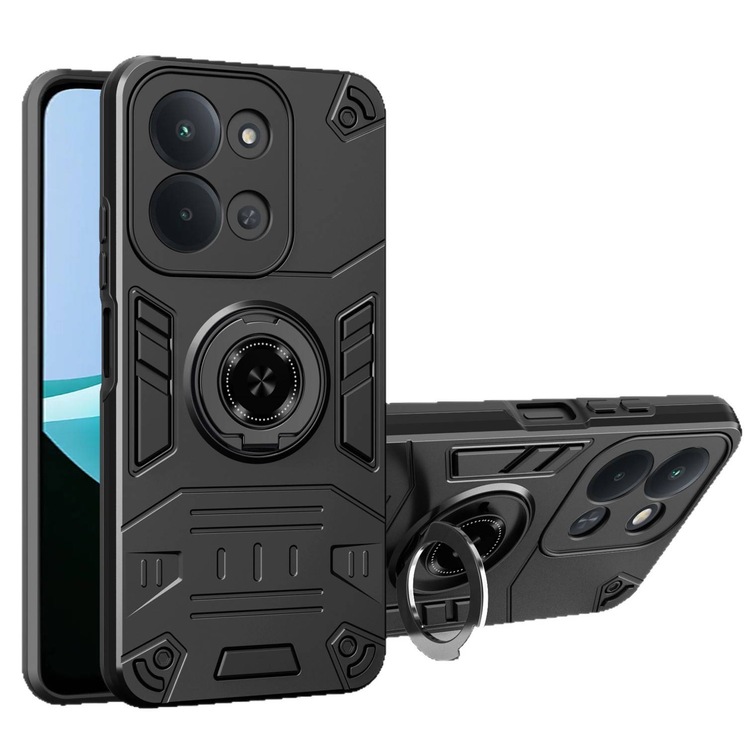 38620 Xiaomi Redmi15 защитная крышка-чехол, с держателем