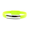 7669 Кабель micro USB-браслет 200mm (зеленый)