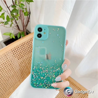 60044 Samsung A31 защитная крышка-чехол, "Блестки"