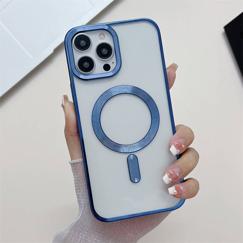 22047 Защитная крышка iPhone 14Pro, с окантовкой магнит.