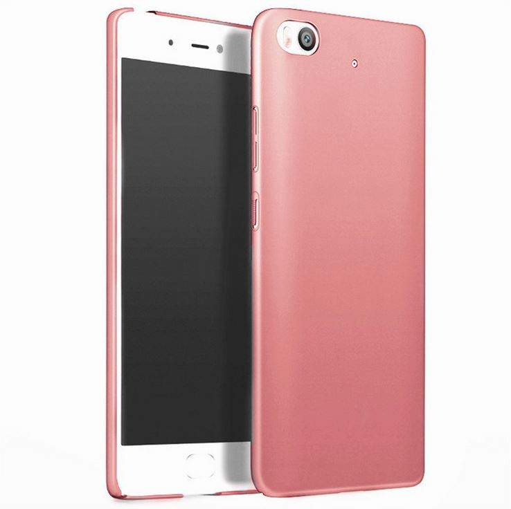 4503 Защитная крышка Xiaomi Mi 5 пластиковая (розовое золото)