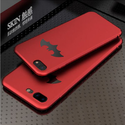 4819 iРhone8+ Защитная крышка пластиковая Batman (красный) 4819 iРhone8+ Защитная крышка пластиковая Batman (красный)