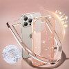 38281 Защитная крышка iPhone 14, пластик с блестками