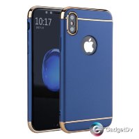 5132 iPhone X Защитная крышка пластиковая 360 Joyroom (синий)