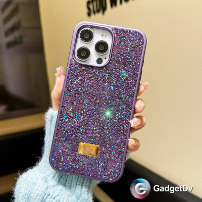 38619  iPhoen 17ProMax защитная крышка-чехол Swarovski