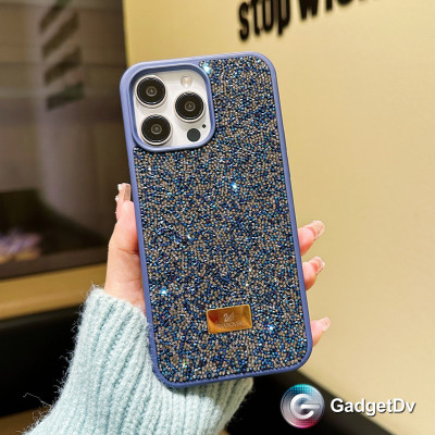 38619  iPhoen 17ProMax защитная крышка-чехол Swarovski