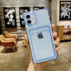 20576 iPhone 13 защитная крышка-чехол, с кармашком