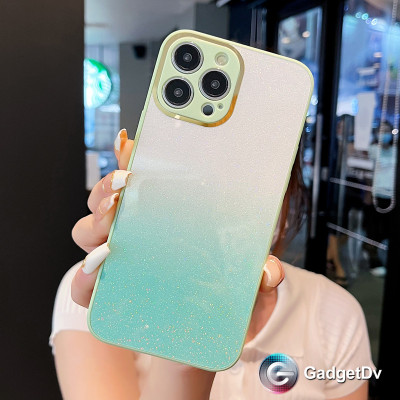 20971 Samsung A23 защитная крышка-чехол, блестки градиент