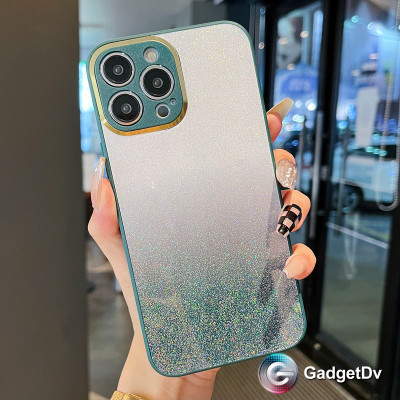20971 Samsung A23 защитная крышка-чехол, блестки градиент