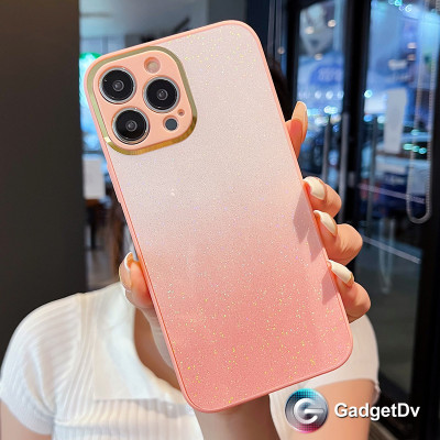 20971 Samsung A23 защитная крышка-чехол, блестки градиент