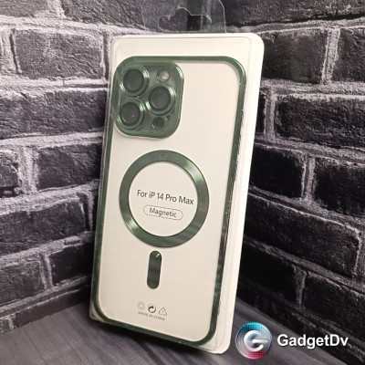 22049 Защитная крышка iPhone 14Pro Max, с окантовкой магнит.