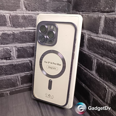 22049 Защитная крышка iPhone 14Pro Max, с окантовкой магнит.