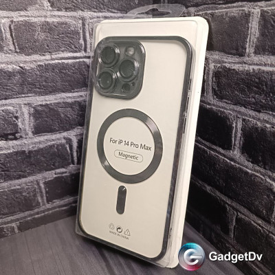 22049 Защитная крышка iPhone 14Pro Max, с окантовкой магнит.