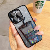 23248 iPhone13 Pro защитная крышка-чехол, сыпучие блестки