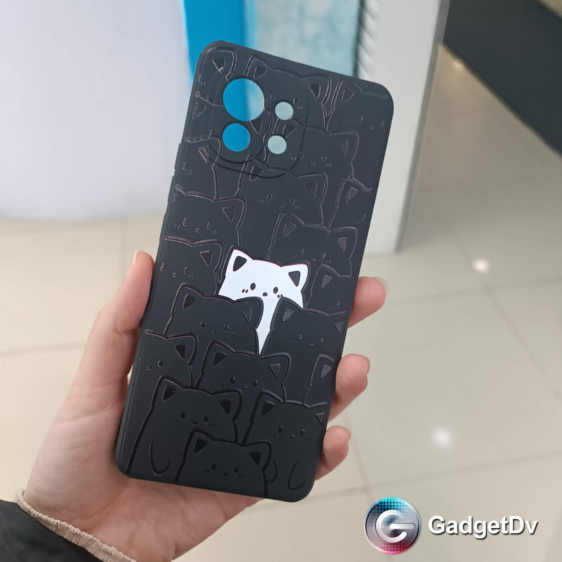 26698 Защитная крышка Xiaomi Mi 11 силикон с рисунком