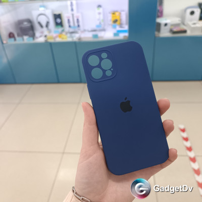 31080  iPhone 12Pro защитная крышка-чехол Silicone Case с логотипом