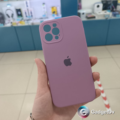 31080  iPhone 12Pro защитная крышка-чехол Silicone Case с логотипом