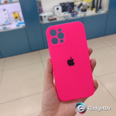 31080  iPhone 12Pro защитная крышка-чехол Silicone Case с логотипом
