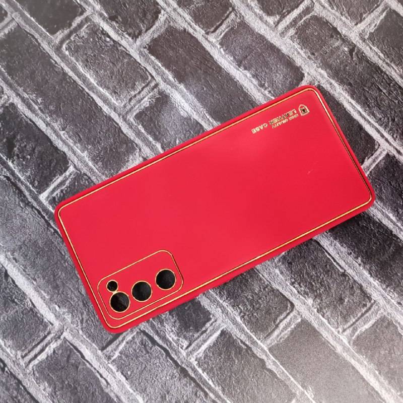 20479 Samsung A71 защитная крышка-чехол Leather Case