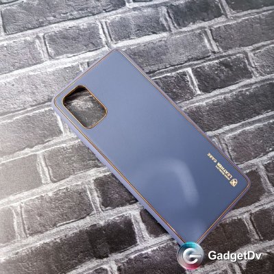 20479  Samsung A71 защитная крышка-чехол Leather Case
