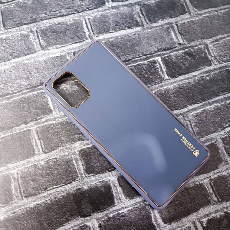 20479 Samsung A71 защитная крышка-чехол Leather Case