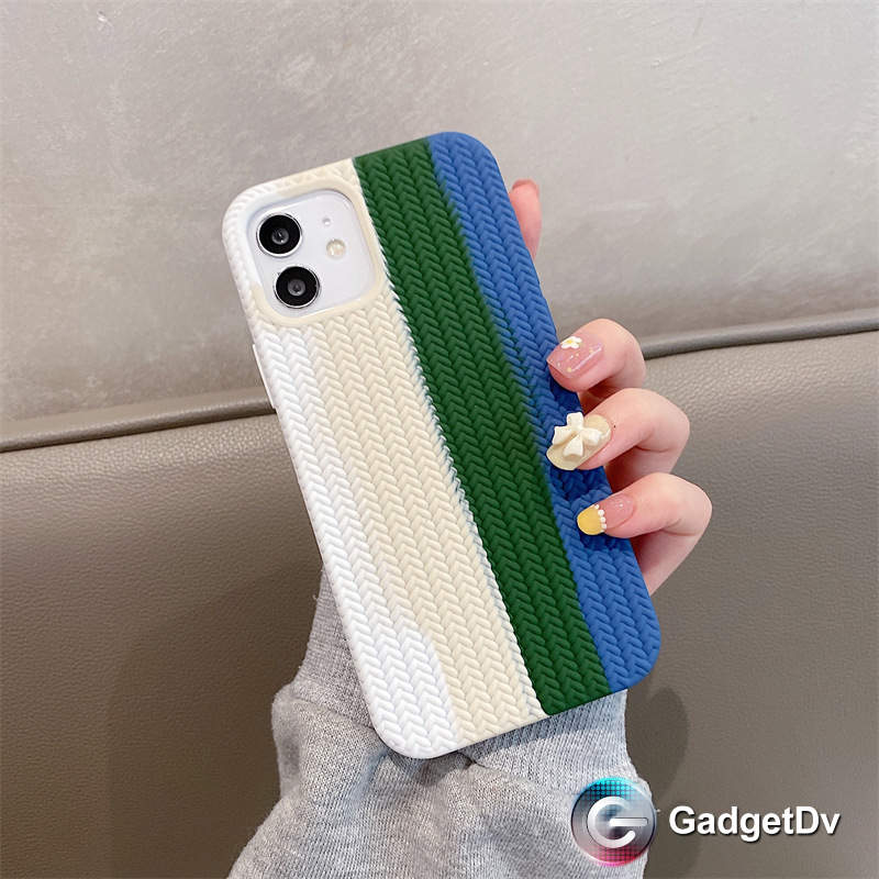20972 iPhone 11 защитная крышка-чехол, Silicone Case рифленая