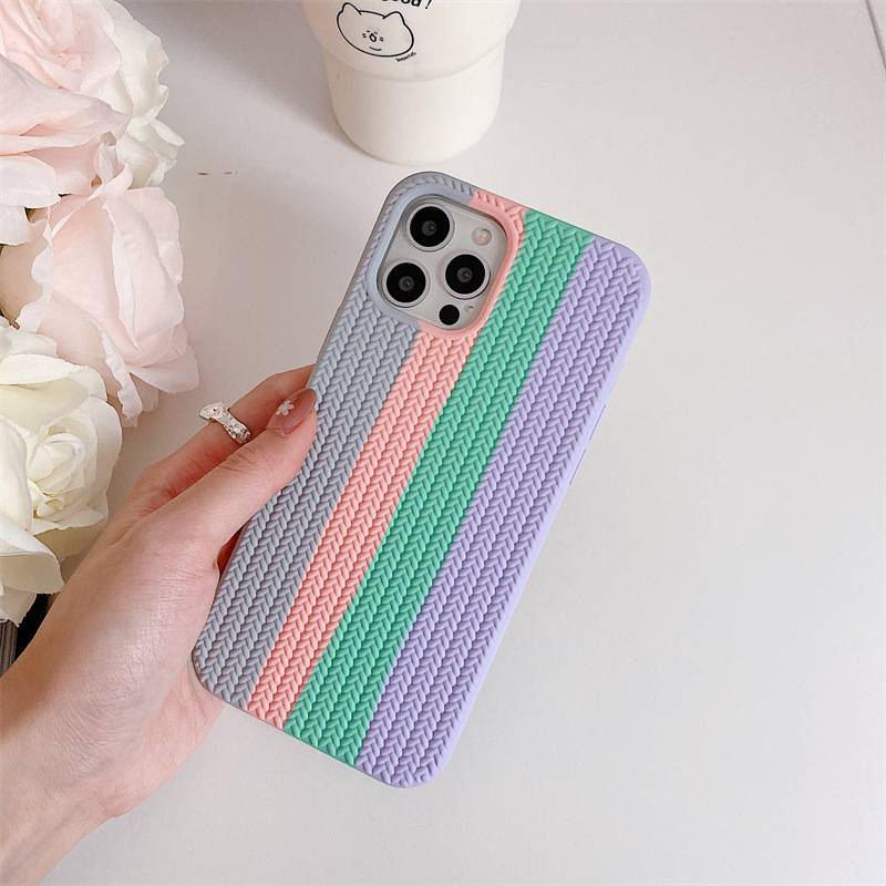 20972 iPhone 11 защитная крышка-чехол, Silicone Case рифленая