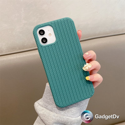 20972  iPhone 11 защитная крышка-чехол, Silicone Case рифленая