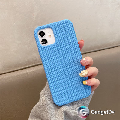 20972  iPhone 11 защитная крышка-чехол, Silicone Case рифленая