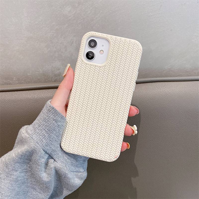 20972 iPhone 11 защитная крышка-чехол, Silicone Case рифленая
