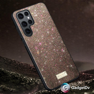 26799 Samsung S24 Plus защитная крышка-чехол, Sulada, блестки