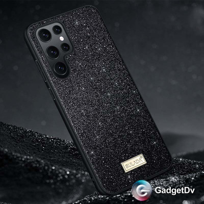 26799 Samsung S24 Plus защитная крышка-чехол, Sulada, блестки
