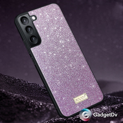 26799 Samsung S24 Plus защитная крышка-чехол, Sulada, блестки