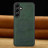 37072 Samsung A55 защитная крышка-чехол, MafSafe кож.
