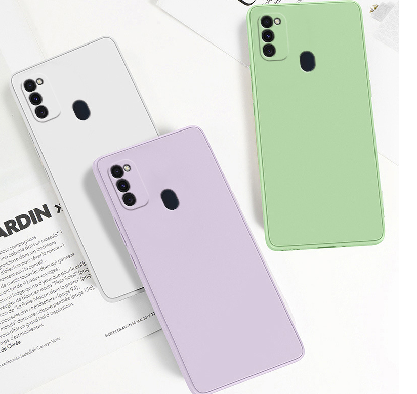 60493 Samsung A21S защитная крышка-чехол, силикон