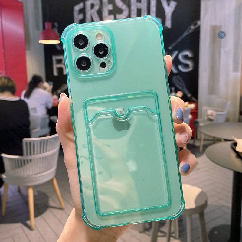 20578 iPhone13 ProMax защитная крышка-чехол, с кармашком