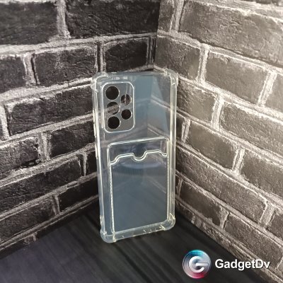 23350 Samsung A52 защитная крышка-чехол, с кармашком