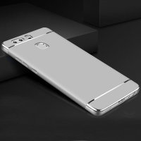 4024 Huawei P8 lite (2017) Защитная крышка пластиковая (серебро)