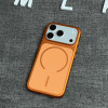 38809 iPhone 17Pro защитная крышка-чехол пластик однотонный