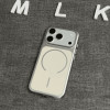 38809 iPhone 17Pro защитная крышка-чехол пластик однотонный