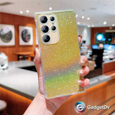 23605 Samsung S23FE защитная крышка-чехол, блестки